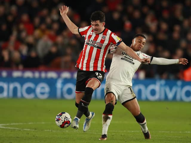 Sheffield United defender John Egan says he is ready to fight and only focused on the next game: Simon Bellis / Sportimage