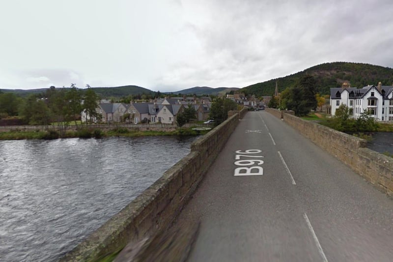 Ballater, Royal Deeside, scored 42 out of 70 possible points.