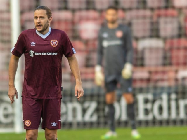 Rested against Queen of the South, Haring should be fit and raring to go. Hearts will need his presence defensively.