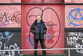 Paul Blomfield MP at the railway at Heeley. Picture Scott Merrylees