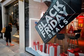 When is Black Friday 2021 - these are the Black Friday deals in Sheffield city centre at stores including Boots and Marks and Spencer. Photo by TOLGA AKMEN/AFP via Getty Images.