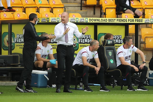 Crystal Palace are interested in Burnley manager Sean Dyche. The London club have lost seven straight games and scored no goals in their last three, and Roy Hodgson is in the firing line despite the club being safe for next season. Dyche is ready to spend money st streghten his squad at Burnley but he may not win the argument with chief executive Mike Garlick. (Mirror)