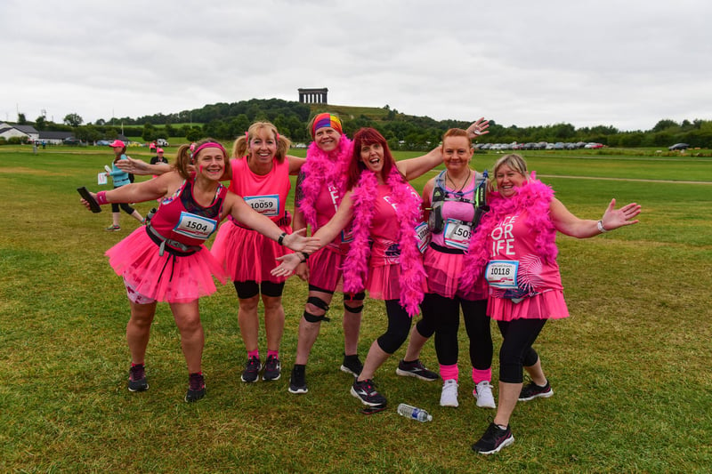 Seaham Aspiring Ladies at The Race for Life at Herrington Country Park, on Sunday.