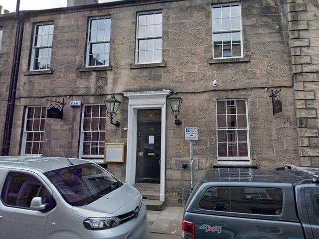 The Cambridge Bar, at 20 Young Street, EH2 4JB, has a rating of 4.5 from 561 reviews.