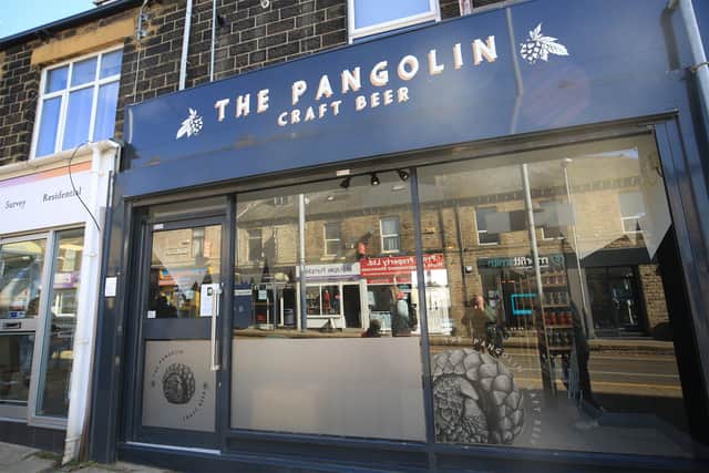 Sheffield craft beer bar Pangolin, voted favourite city pub or bar by fans of the Dog Friendly Sheffield website