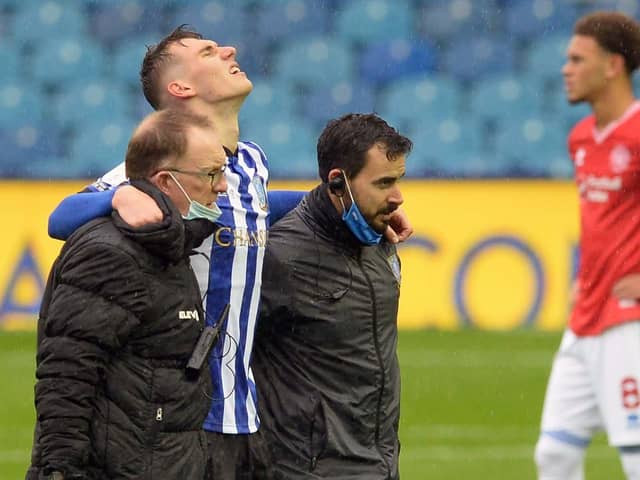 Sheffield Wednesday have their fair share of injury concerns. (Pic Steve Ellis)