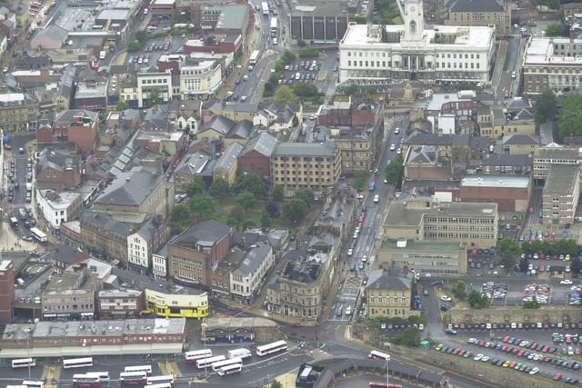 Aerial Views - Barnsley Town Centre