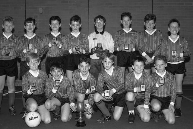 All Saints' under 12s football from 1989