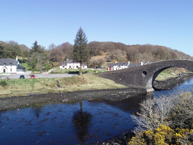 Found by the Bridge over the Atlantic, just south of Oban, this inn speaks west coast charm with  a rickety piano and fine selection of real ales found in the bar. Local seafood is proudly served in the restaurant.