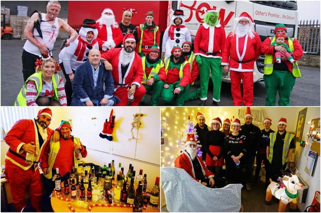Workers at Bow Distribution and Warehousing Ltd took on sister company The Silver X Group went head to head in a Christmas decorations competition.