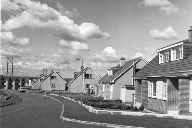 The new Varney Housing Estate in Queensferry in May 1966.