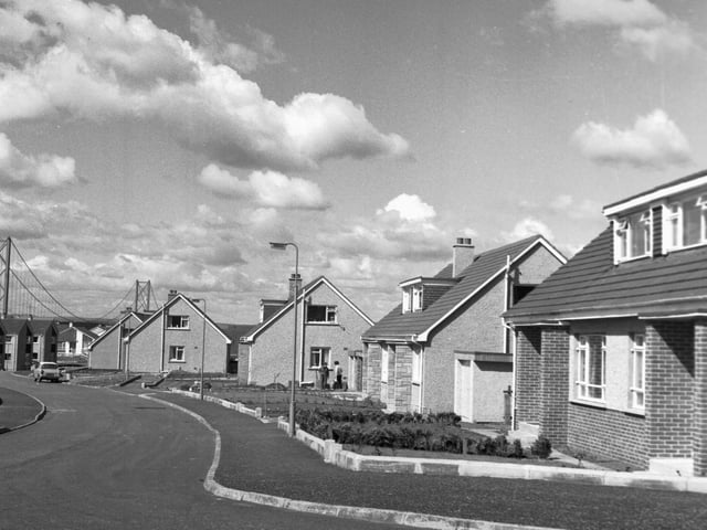 The new Varney Housing Estate in Queensferry in May 1966.