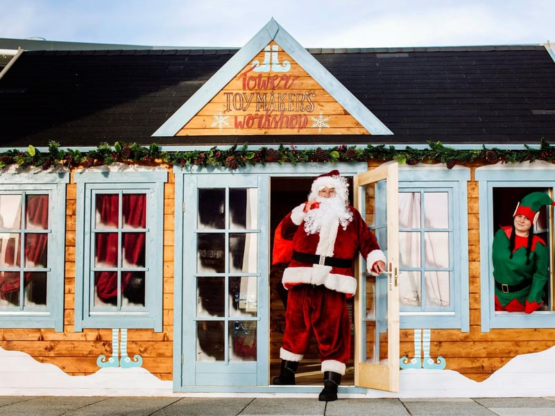 Santa is preparing to open his Toymaker Workshop at Spinnaker which will be launching this weekend.