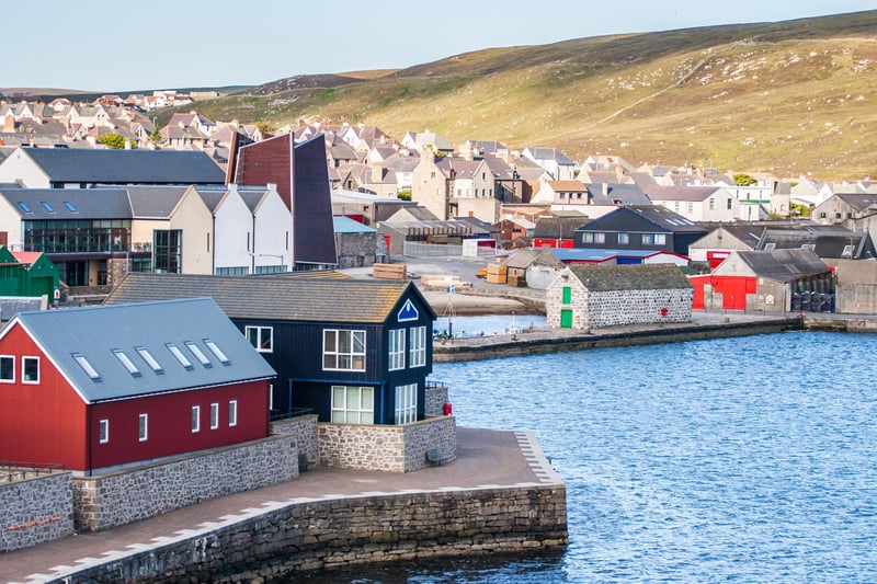 The Shetland Islands scored just 43, but how can this be when you have lovely places like Lerwick?