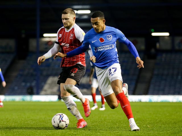 If Pompey are able to make a loan space available, they may look to bring in an aspiring forward on a temporary deal. Picture: Robin Jones/Digital South