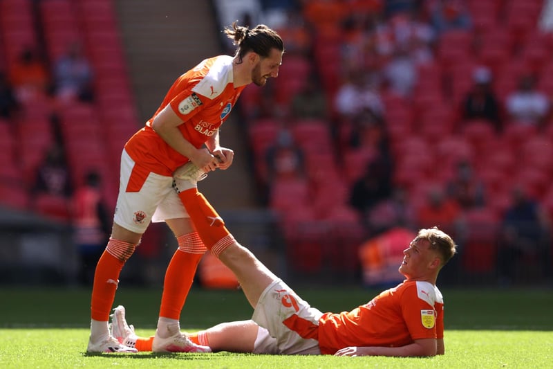 After signing a new deal, Husband keeps his place in the Blackpool squad.