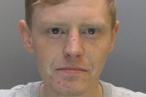 Goodwin, 27, of Percy Street, Jarrow, was jailed for 20 months at Durham Crown Court after admitting unlawfully and maliciously administering a poison or other destructive or noxious thing with intent to injure, aggrieve or annoy his victim after spraying a prison officer with urine on June 16 last year.