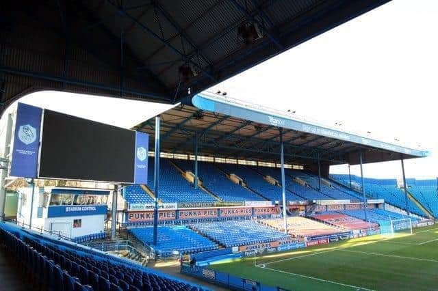 The Environment Agency said Hillsborough Stadium is the first property expected to flood.
