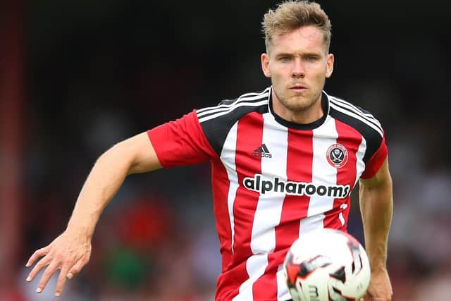 Chris Hussey in his Sheffield United days