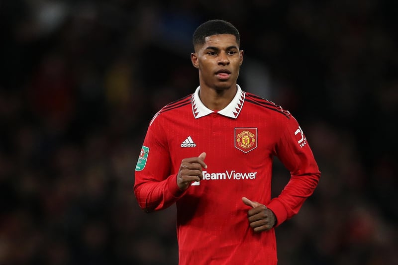 Rashford has been in fine form this season. His starting stop is locked in right now.