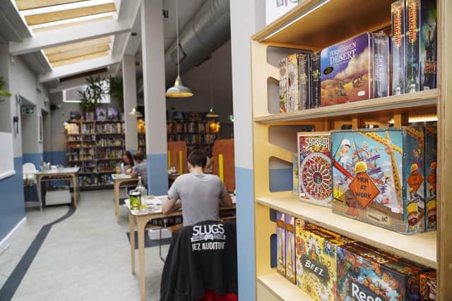 The Treehouse Board Game Cafe on Boston Street, Sheffield, was one of the winners of the Good Food Awards 2023