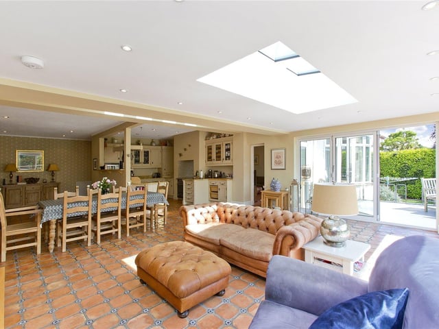 Kitchen / Dining / Living area.