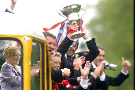 Doncaster Rovers Civic celebrations in 2003.