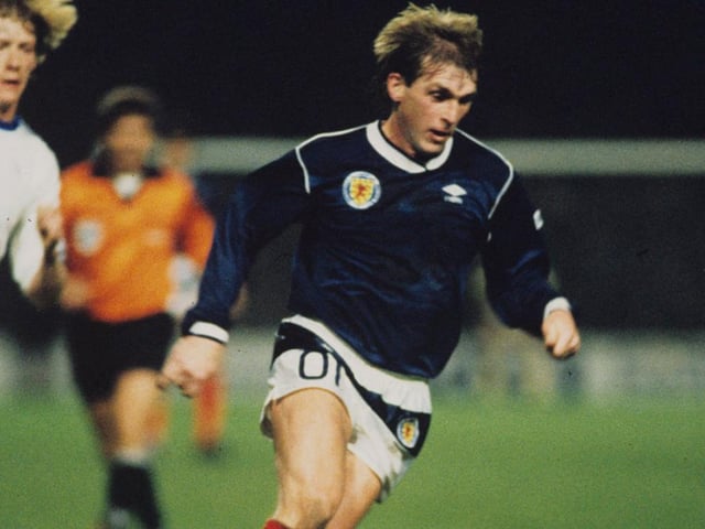 'King Kenny' more than earned his moniker for Scotland, winning a record 102 caps from his debut in 1971 and equalling Law's goalscoring haul in style with a superb goal in a World Cup qualifying win over Spain in 1984. The Celtic and Liverpool great played in three World Cups before withdrawing from the squad for Mexico 86 through injury.