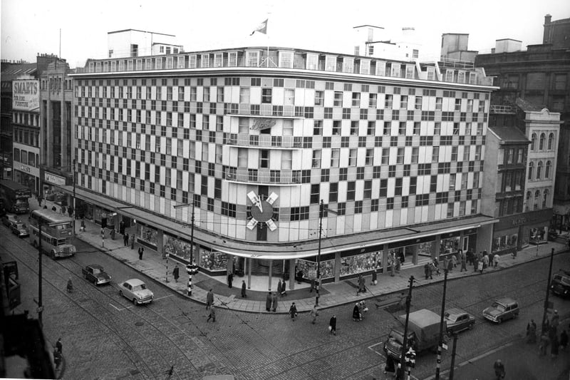 Boots. new store in Argyle Street, 1960s.