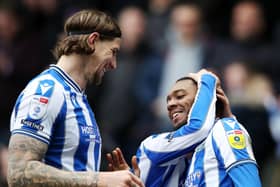 Sheffield Wednesday's Jaden Brown celebrates their side's first goal of the game. (Isaac Parkin/PA Wire)