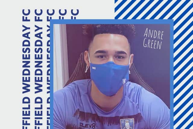 Sheffield Wednesday's new signing, Andre Green, has spoken for the first time.