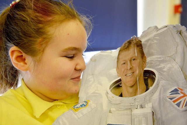 Chloe Gale had a day to remember in February 2016. The Golden Flatts Primary School student got to ask British astronaut Tim Peake a question live while he was in the International Space Station.