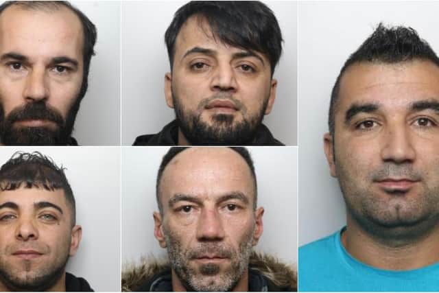 Five men are preparing to be sentenced for the sexual assault of girls in South Yorkshire