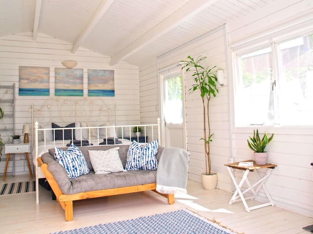 A look inside Sea Mist's one-bedroom cabin.