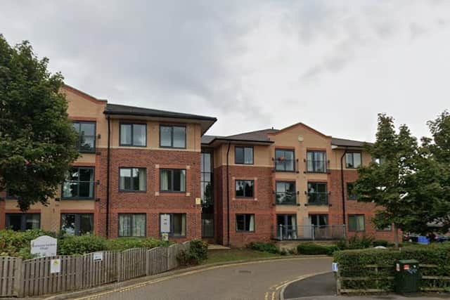 Brunswick Gardens Village, on Station Road in Woodhouse, Sheffield, where Brian Parry choked to death on his food at the on-site restaurant. A coroner has written to bosses at the retirement village after an inquest into Mr Parry's death heard how staff did not call for an ambulance until six minutes after the emergency cord had been pulled. Photo: Google