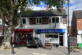 A shop and takeaway in the heart of a Sheffield suburb has a guide price of £225,000.