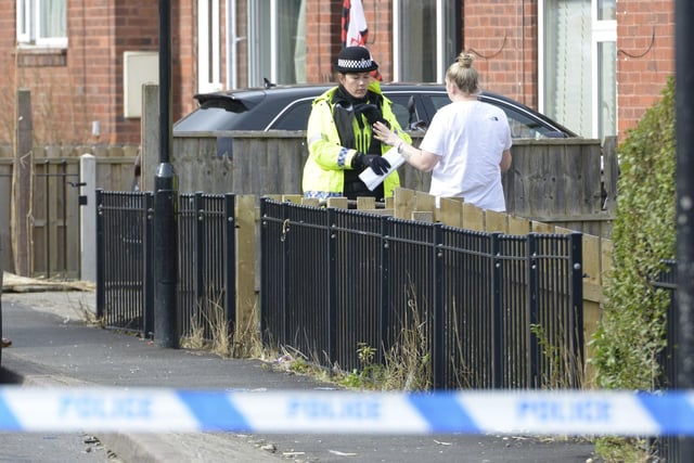 Police officers alerted to the stabbing immediately sealed off the house and street outside and launched a murder inquiry after Jordan died.