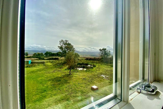 View from bedroom window.