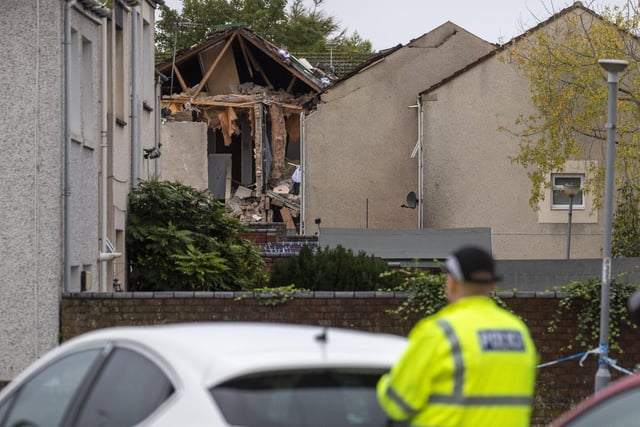 Authorities are investigating in order to establish the cause of the blast.  Scottish Gas Networks said it was ensuring the site around the "serious explosion" was made safe.