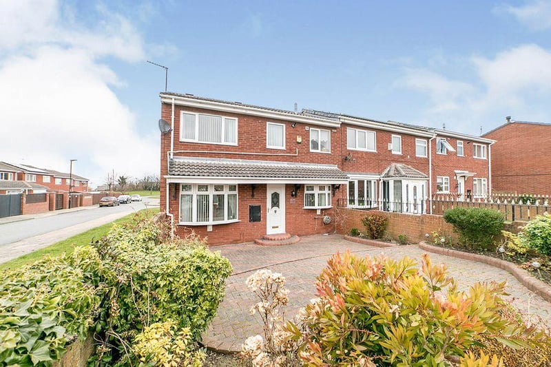 This three bed, terrace house is located on Lowland Close and is on the market with Your Move for £123,500. This property has had 919 views over the last 30 days.