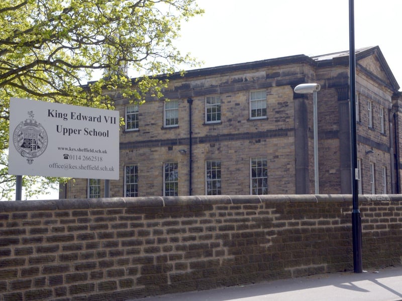 King Edward VII School, on Glossop Road, issued 137 suspensions during the 2021-22 academic year.