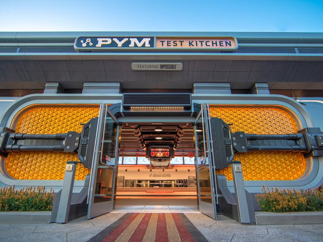 A view of Pym Test Kitchen in Avengers Campus. Picture: Christian Thompson/Disneyland Resort via Getty Images