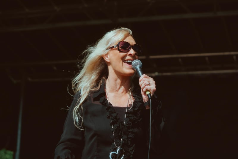 Lorraine Crosby at Northumberland Pride Festival. Picture by Will Gorman Photography.