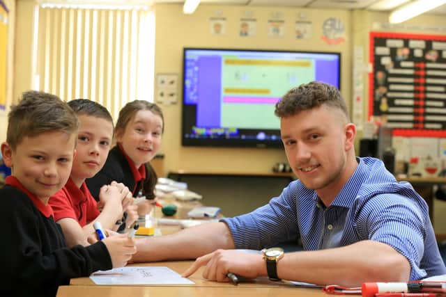Year 5 teacher at Brunswick Community Primary Charlie Howe has been praised by parents for his work to keep spirits high during lockdown. He received tons of messages as part of a call out in The Star