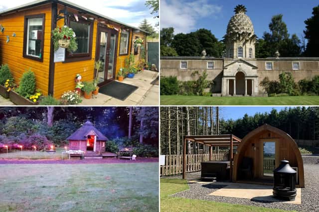 Check out these ten amazing places to stay - all without leaving the Falkirk council area.