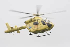 The air ambulance has been reported on the scene of a serious incident on Centenary Way, Rotherham, this afternoon.