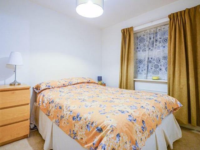 The second bedroom is also a good size. It is warm and comfortable.
