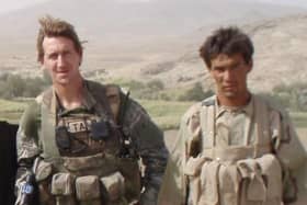 Dan Jarvis and Joya in Afghanistan