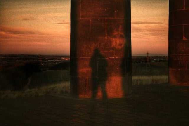A different perspective at Penshaw Monument as the sun goes down. Picture: Ian Maggiore.
