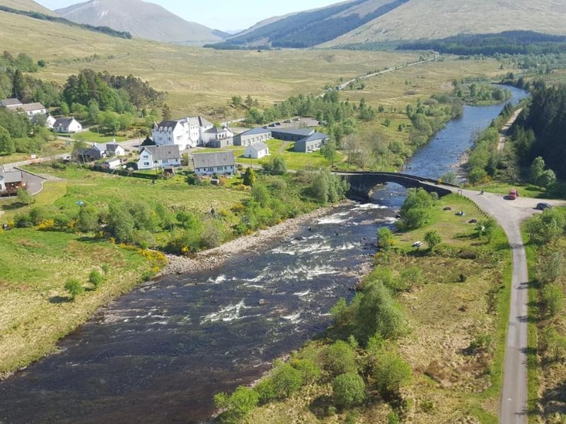 The Bridge of Orchy Hotel is situated in a picturesque village near Rannoch Moor - the spectacular landscape where Death Eaters board the train in Harry Potter and The Deathly Hallows: Part 1.